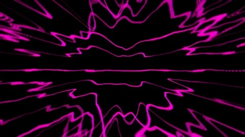Futuristic Particles Wave Abstract Background - Creative Design Element Stock Footage 95248002