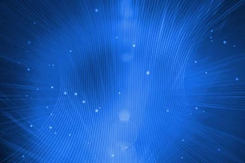 Futuristic pattern on blue background Stock Illustration