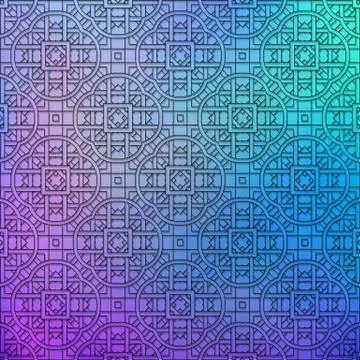 Futuristic  pattern Stock Illustration