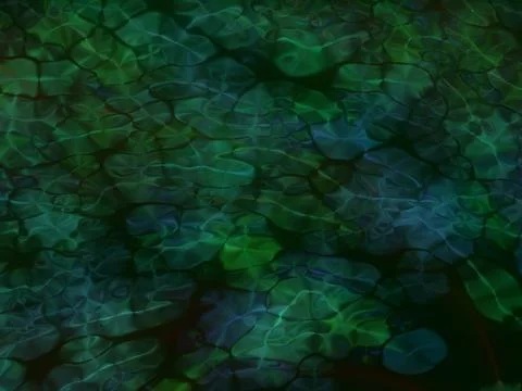 Futuristic Pattern Wallpaper green Ilustración de archivo