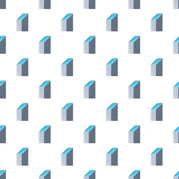 Futuristic payment terminal pattern creating a seamless background Illustrazione stock