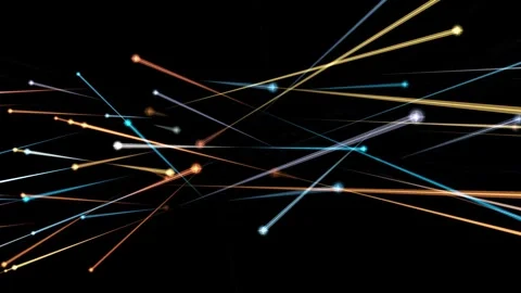  Futuristic Perspective and Motion Light Stock Footage 266665490