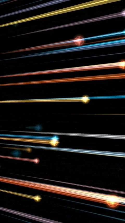  Futuristic Perspective and Motion Light Stock Footage 266665492