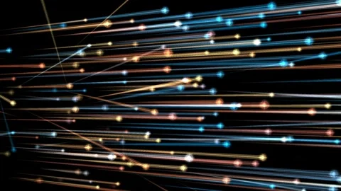  Futuristic Perspective and Motion Light Stock Footage 266665675