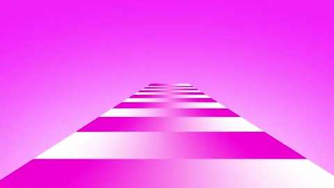 Futuristic Pink Signal Path Stock Footage 335637540