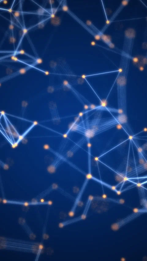 Futuristic Plexus Network Background.. Stock Footage 308688632