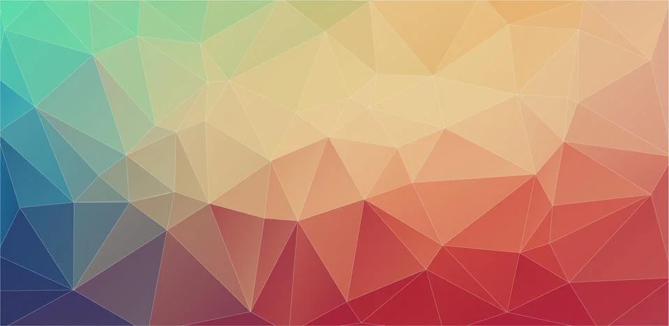 Futuristic Polygon Backgrounds Stock Illustration