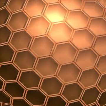 Futuristic polygonal background Stock Illustration