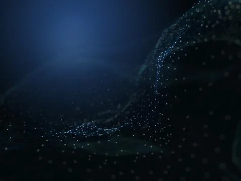 Futuristic polygonal background of low poly surface. Abstract 3d rendering. Illustrazione stock