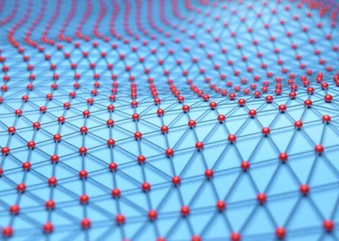 Futuristic polygonal background of low poly surface. Abstract 3d rendering. Illustrazione stock