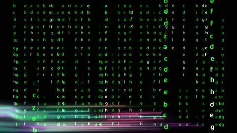 Futuristic powerful line high speed to transfer big data than rocket launcher Stock Footage 141895717