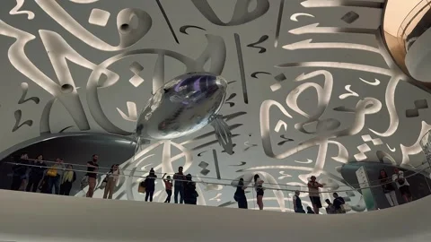 Futuristic propeller-powered hybrid airship drone 6 (Editorial) Stock Footage 328843293