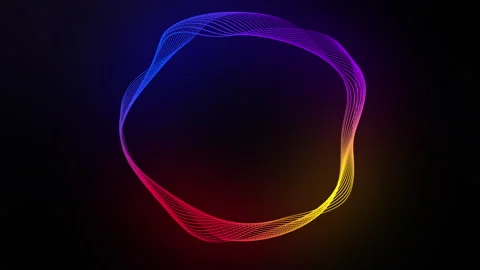 Futuristic purple abstract background vector illustration featuring glowing neon Vidéo 330979323