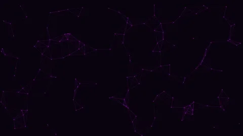 Futuristic Purple Plexus Network Loop 4k Abstract Technology Background 스톡 동영상 335191541