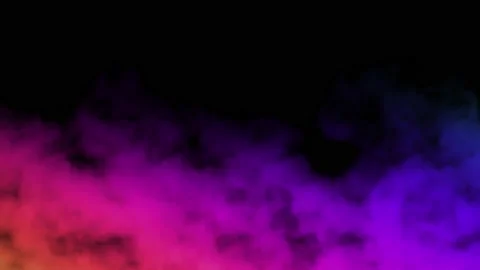 Futuristic purple smoke on a black backg... | Stock Video | Pond5