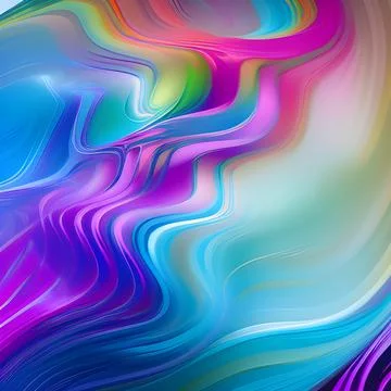 Futuristic random image background, colourful cloud smoke abstract line desig 스톡 일러스트