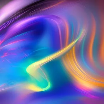 Futuristic random image background, colourful cloud smoke abstract line desig 스톡 일러스트