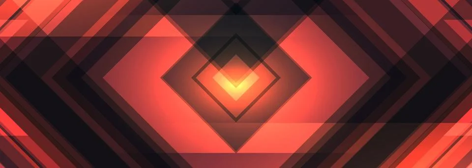 Futuristic red abstract digital technology background hi tech concept. Stock Illustration