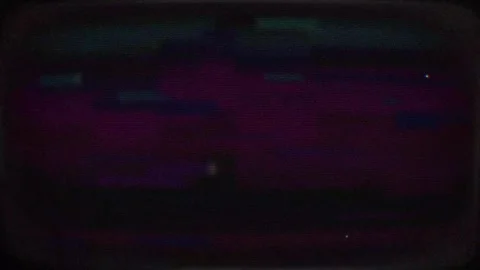 Futuristic Retro Glitch Animation for Engaging Content Stock Footage 303133532