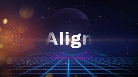 Futuristic retro synthwave digital grid background with glowing neon lines and 動画素材 344636287