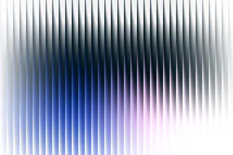 Futuristic ribbed abstract digital background with glowing gradient lights Stock Illustration
