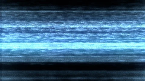 Futuristic Rolling TV Static Stock Footage 89208792