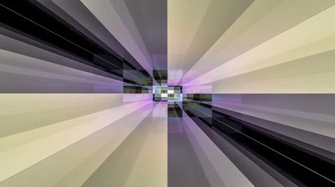 A futuristic room in purple Stock Illustration