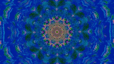 Futuristic round mandala, vibrant elements for abstract videos. Stock Footage 121679089