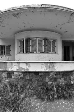 Futuristic ruins Stock-Fotos