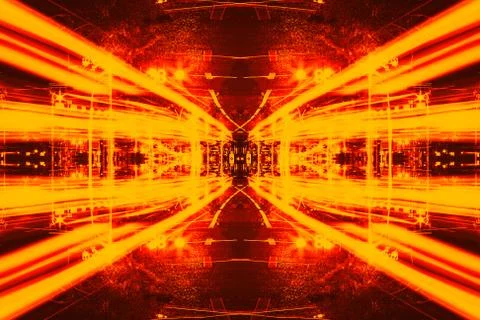 Futuristic Sci-Fi Complex New Era abstract. Hi tech Cyber Space, Advanced Tec 写真素材