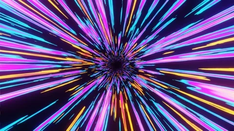 Futuristic Sci-fi holographic technology, Abstract motion graphic digital, Inter Stock Footage 234765899