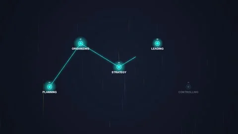 Futuristic Sci-Fi HUD Interface with Glowing Blue Elements and Data Streams Stock Footage 348412644