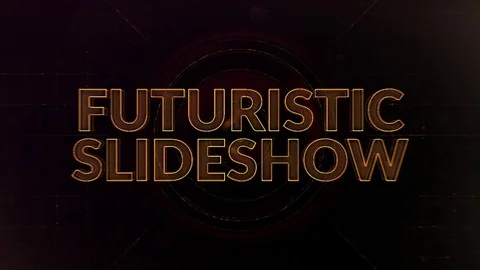 Futuristic Sci fi Intro Slideshow / Title Movie Opener Animation Montage Stock After Effects