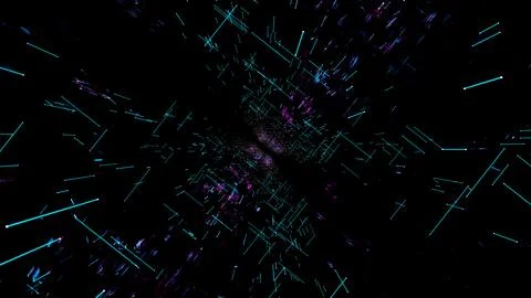 Futuristic Sci-fi line technology, Abstract motion graphic digital, Interne.. Stock Illustration