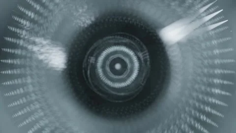 Futuristic Sci-Fi Structure Motion Graphics Background Stock Footage 223790684