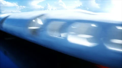 Futuristic sci fi tunnel. futuristic sport car. Realistic 4k animation. Video stock 201602116