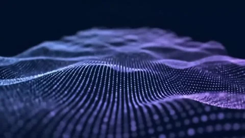 Futuristic science and technology background Video stock 314500281