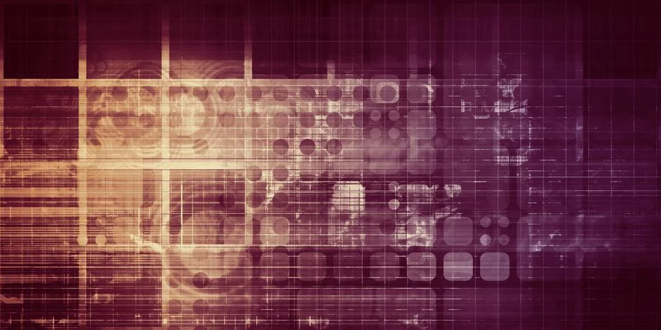 Futuristic Science Concept Stock Illustration