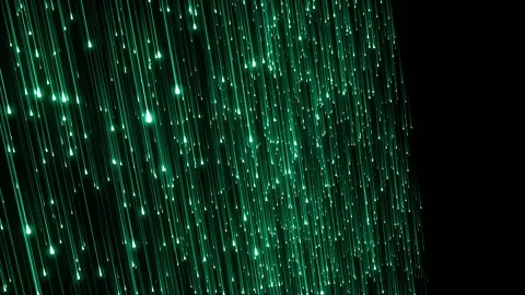 Futuristic Science Fiction Abstract Glow Light Motion Loop Background Stock Footage 335555763