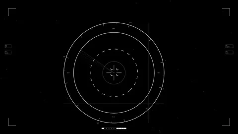 Futuristic science fiction hud elements for web design and video editing, f.. Video stock 326347380