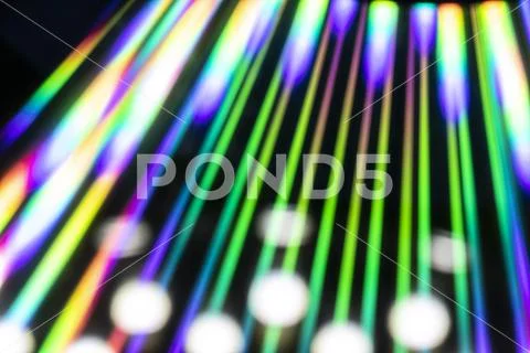 Futuristic Science Fiction Rainbow Holographic Background Compact Disc Stock Photos