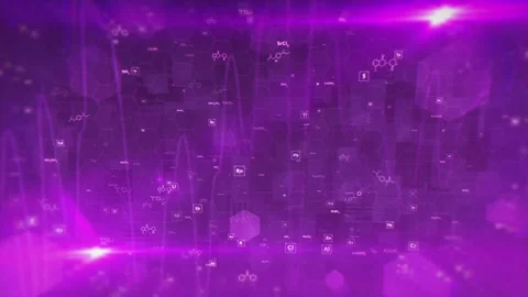Futuristic Scientific Background 2 Stock Footage 237037544