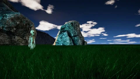 Futuristic Scifi City Video stock 106826160
