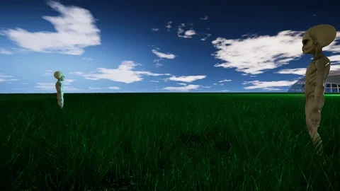 Futuristic Scifi City Video stock 106826425