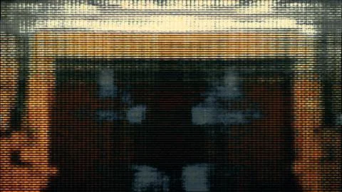 Futuristic Screen Display Pixels 10467 Stock-Illustration