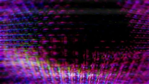 Futuristic Screen Display Pixels Stock-Illustration