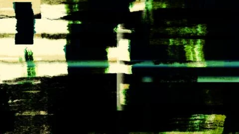 Futuristic Screen Display Pixels Stock Illustration