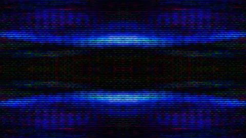 Futuristic Screen Display Pixels Stock Illustration