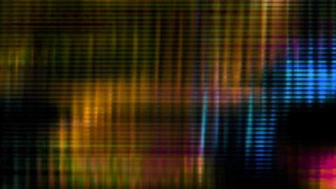 Futuristic Screen Display Pixels Stock Illustration