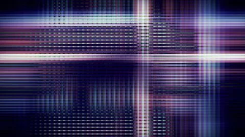 Futuristic Screen Display Pixels Stock Illustration